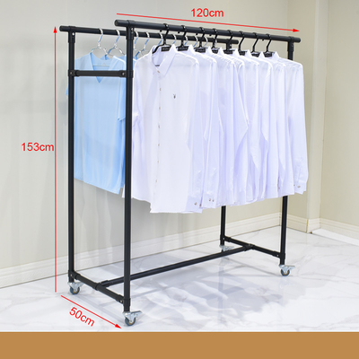 상점을 위한 안정되어 있는 구조 옷 세탁물 건조용 선반 철 의류 선반